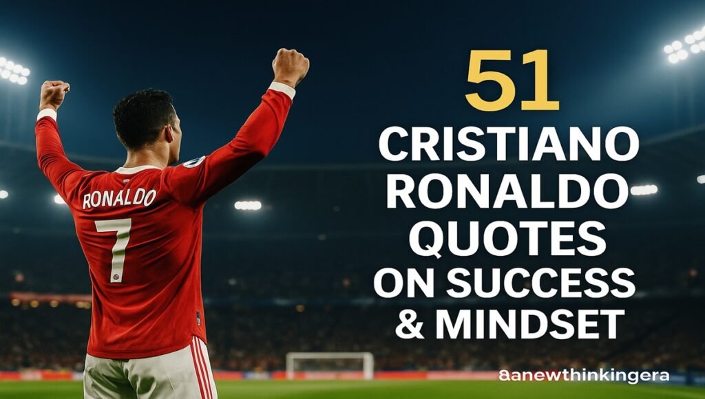 Cristiano Ronaldo Quotes on success and mindset – CR7 raising arms in victory