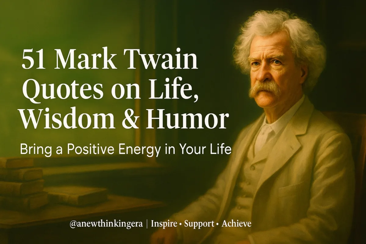 Mark Twain quotes about life, wisdom, and humor – inspiring digital artwork with motivational overlay