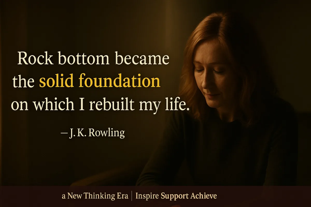 Life-Changing Motivational Quotes of J K ROWLING