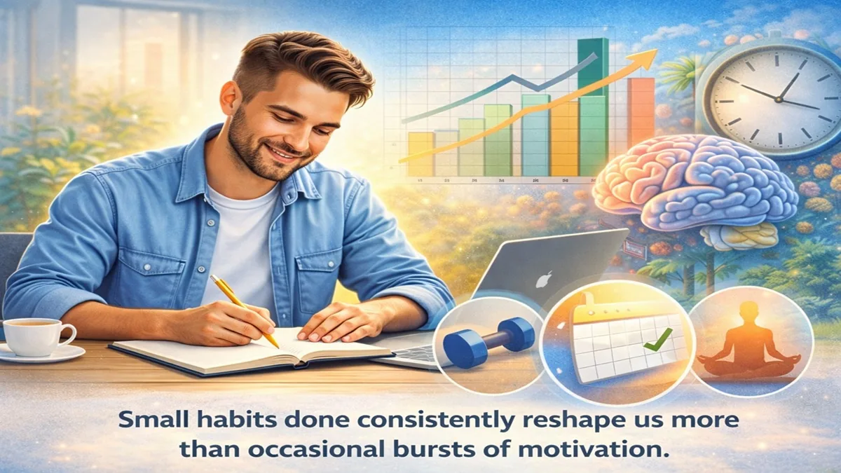 habits consistency quote