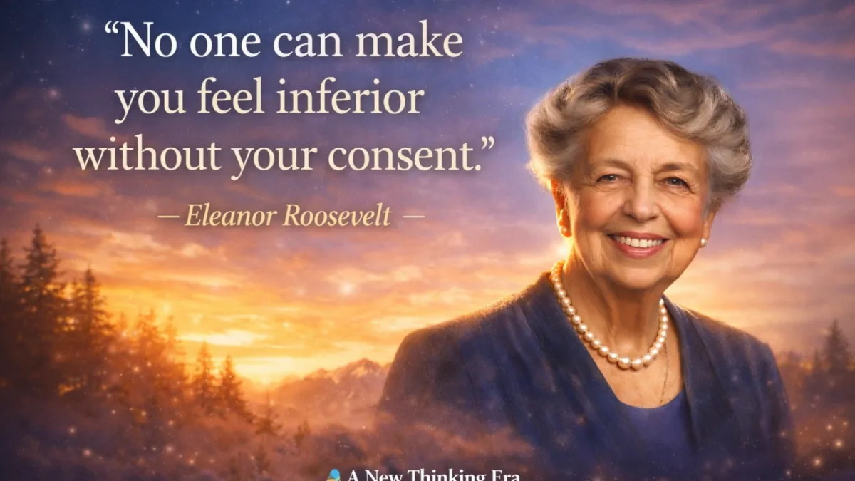 Eleanor Roosevelt quote on dreams, hope, and the future